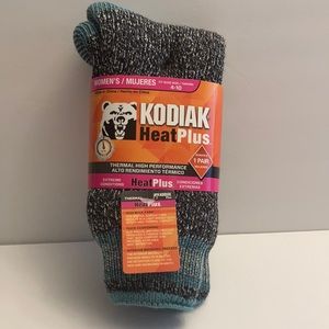 Kodiak Heat Plus Women's Socks Light Blue Warm Winter